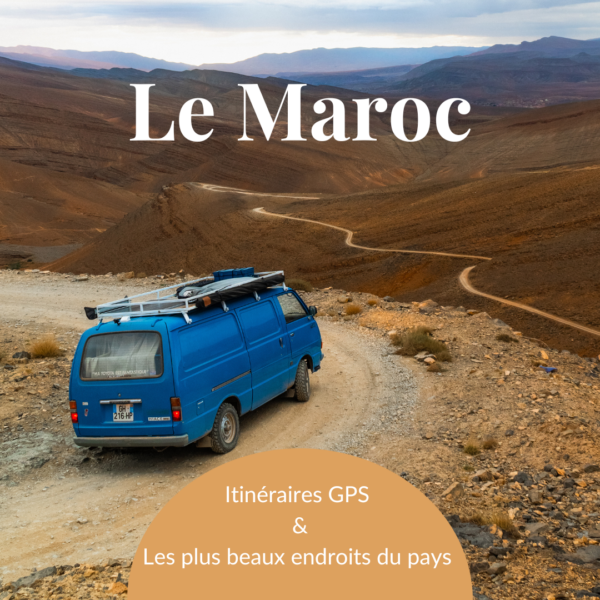Carte / Guide Maroc en van